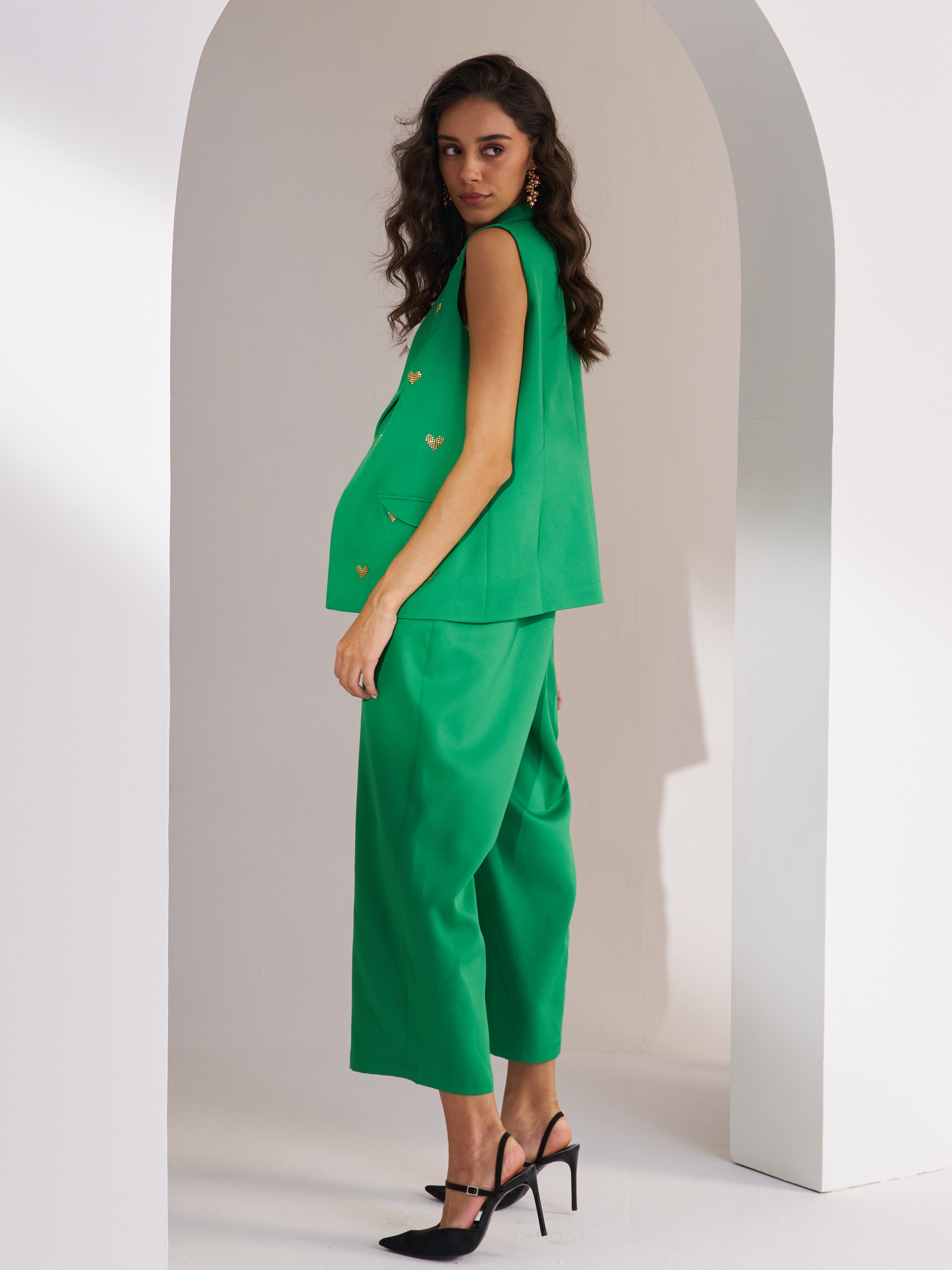 Matcha jacket and Pants set