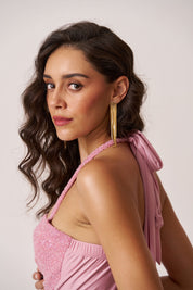 The Carrie drape dress